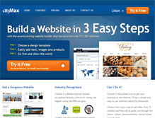 Tablet Screenshot of citymax.com