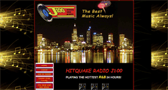 Desktop Screenshot of hitquakeradio.citymax.com