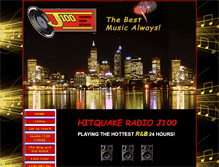Tablet Screenshot of hitquakeradio.citymax.com